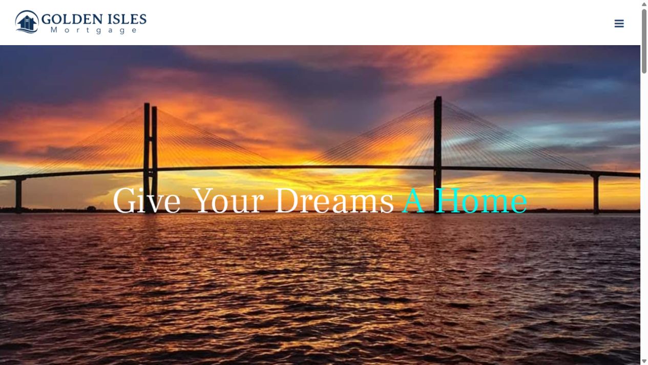 Golden Isles Mortgage homepage